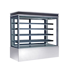 Coffee Shop Glass Display Bakery Cake Refrigerated Vending Case
